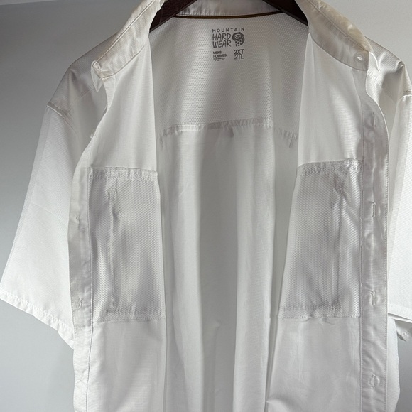 Mountain Hardwear White Casual Button Down Shirt - Picture 8 of 8